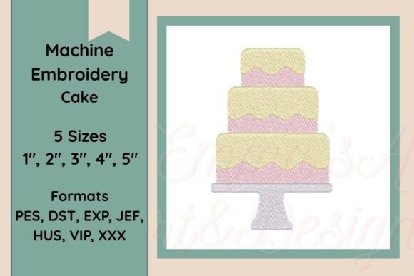 Cake Machine Embroidery Design Review
