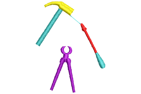 Carpenter Tools Embroidery Design: A Practical Touch for Holiday Crafts