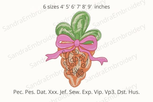 Carrot Easter Embroidery Design: A Designerβs Real-Use Review