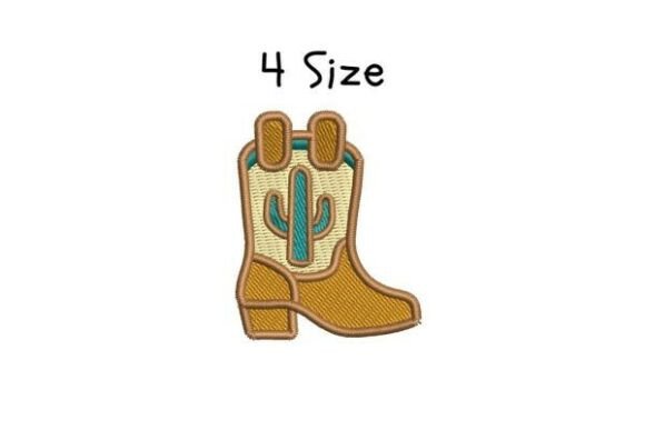 Cowboy Boot Embroidery Design Review