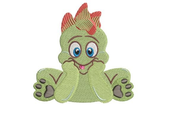 Cute Baby Dino, Nursery Embroidery: A Designer’s Real-Use Review