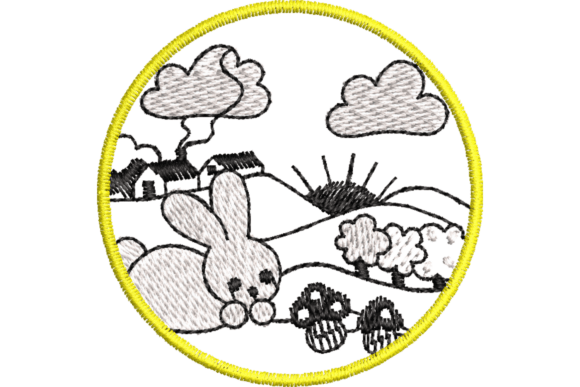 Cute Rabbit Farm Machine Embroidery: A Designer’s Real-Use Review