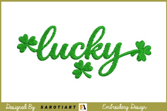Embroidery Design Lucky T-shirt Review
