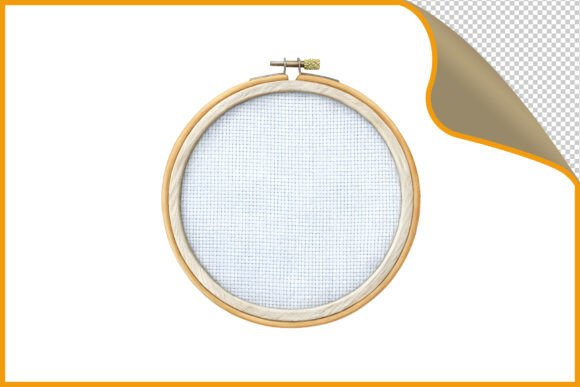 Embroidery Hoop Aida Fabric PNG Review