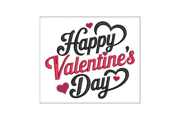 Happy Valentine’s Day Embroidery Design Review