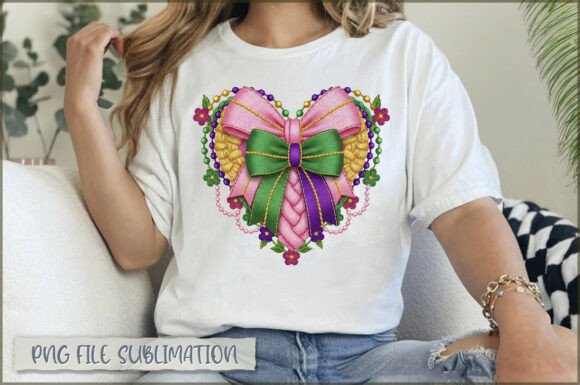 Review: Mardi Gras Heart Bow Beads Embroidery